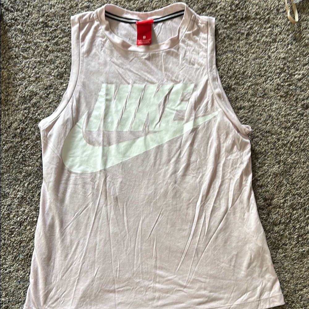 Nike Women's Pink Tank Top